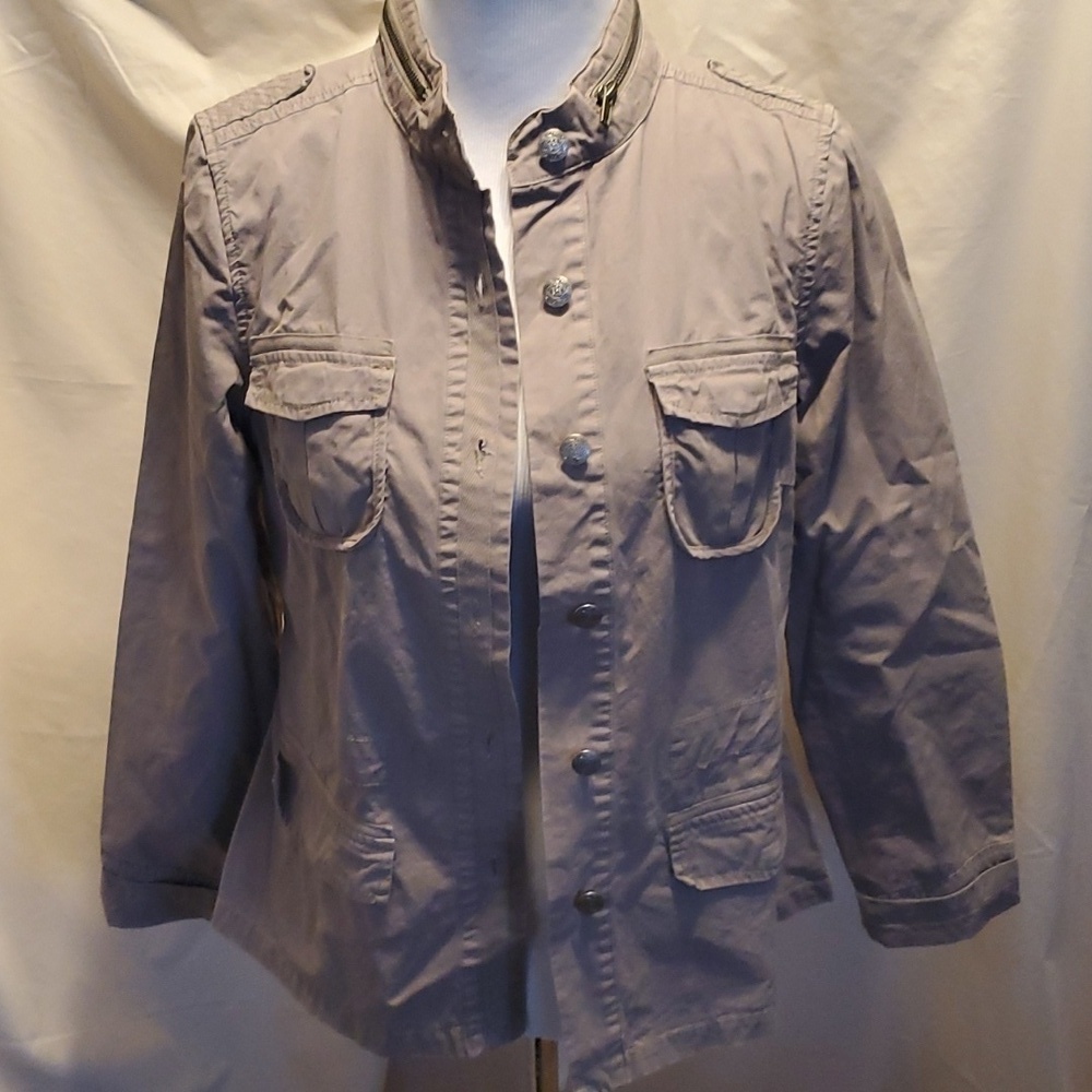 Manguun Canvas Utility Jacket SZ 36/SM